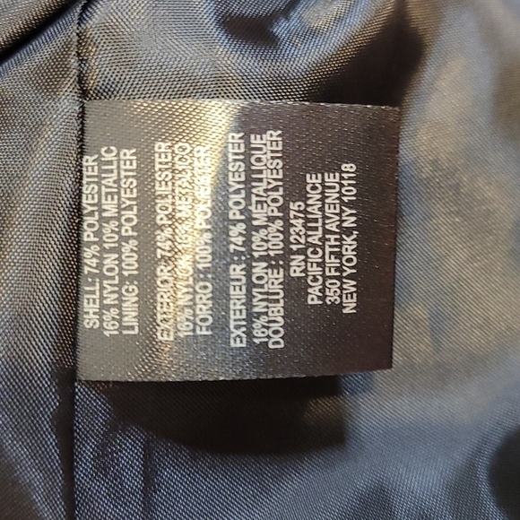 Tahari by Asl Fit and Flare Midi Metallic Floral Accents Cocktail Dress - Picture 14 of 17